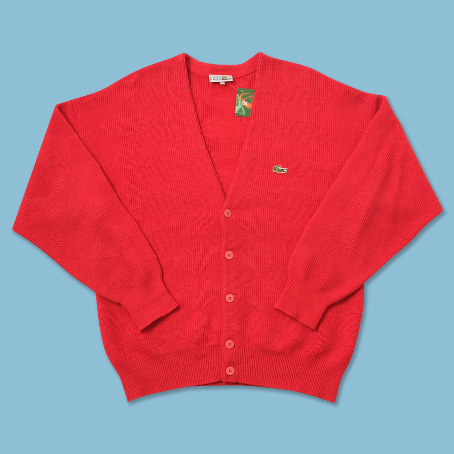 Vintage Lacoste Cardigan Large 