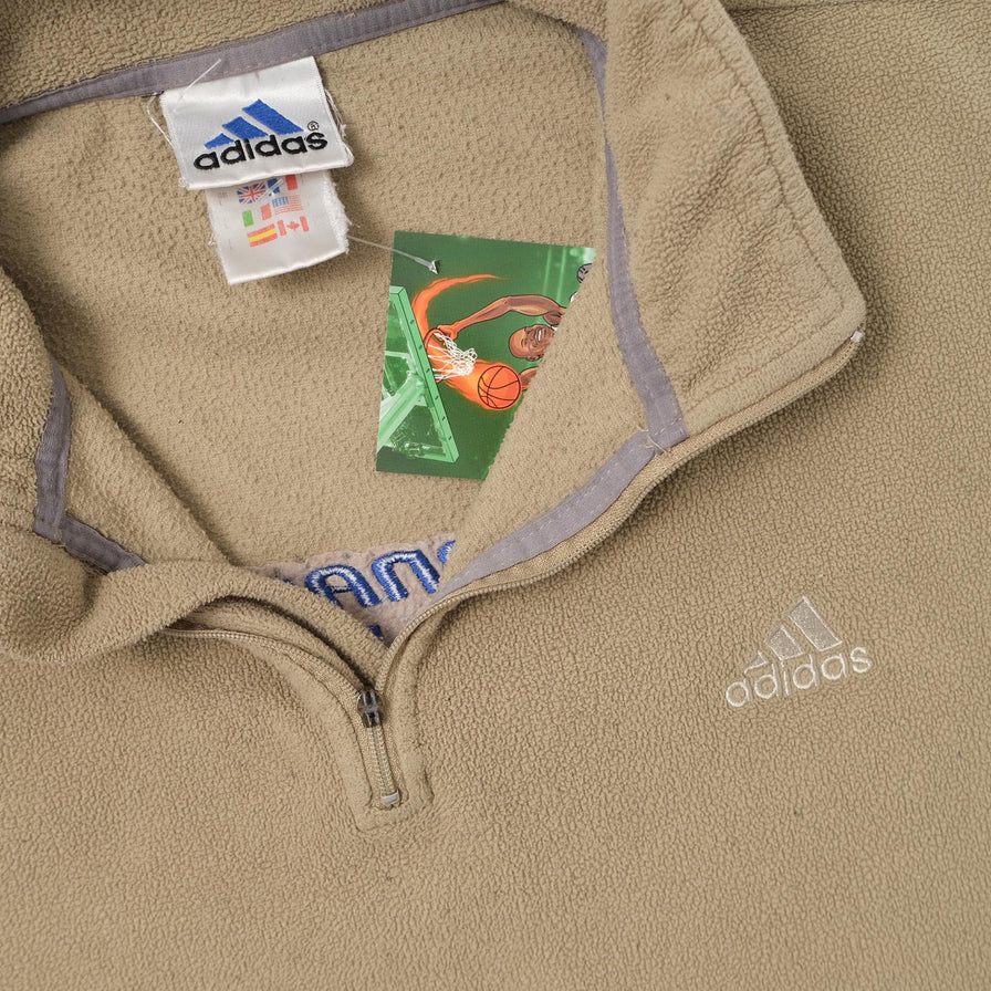Vintage adidas Q-Zip Fleece Medium 