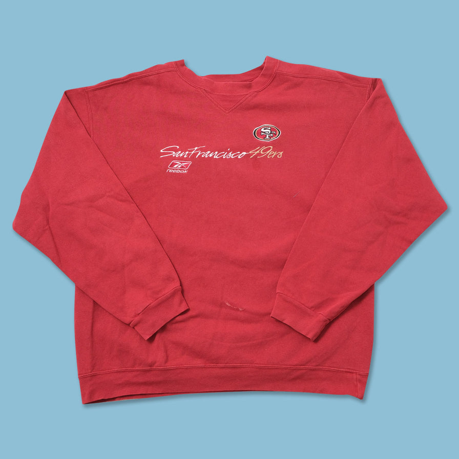 Vintage Reebok San Francisco 49ers Sweater XLarge 
