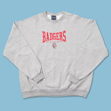 Vintage Wisconsin Badgers Sweater XLarge 