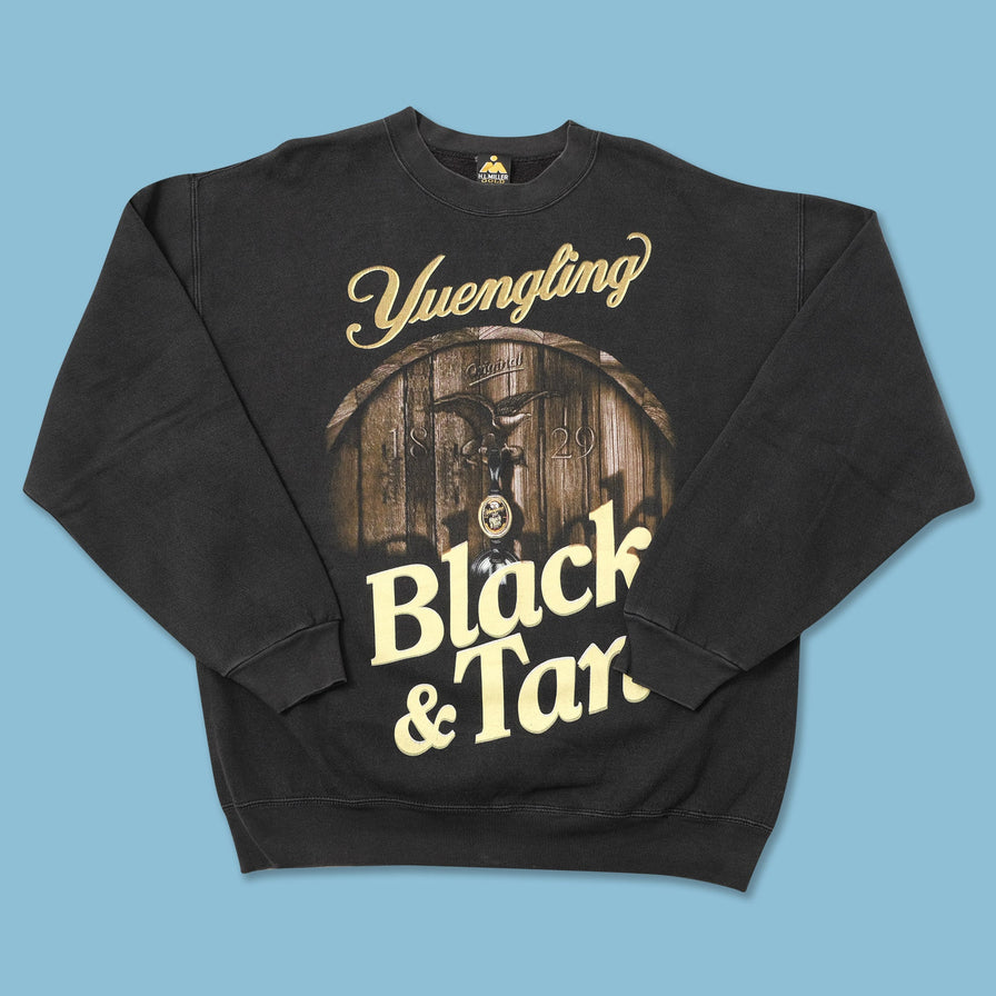 Vintage Black & Tan Sweater Large 
