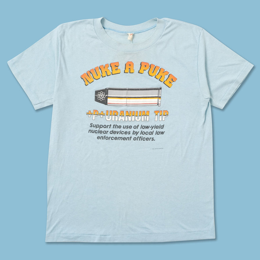 Vintage 1986 Nuke A Puke T-Shirt Small 