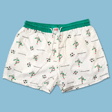 Vintage 1990 Carrera Italy World Cup Swim Shorts Medium 