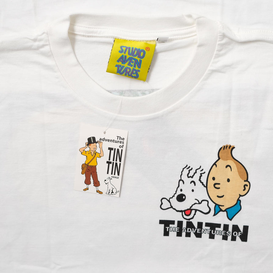 Vintage DS Tintin And The Picaros T-Shirt Large 