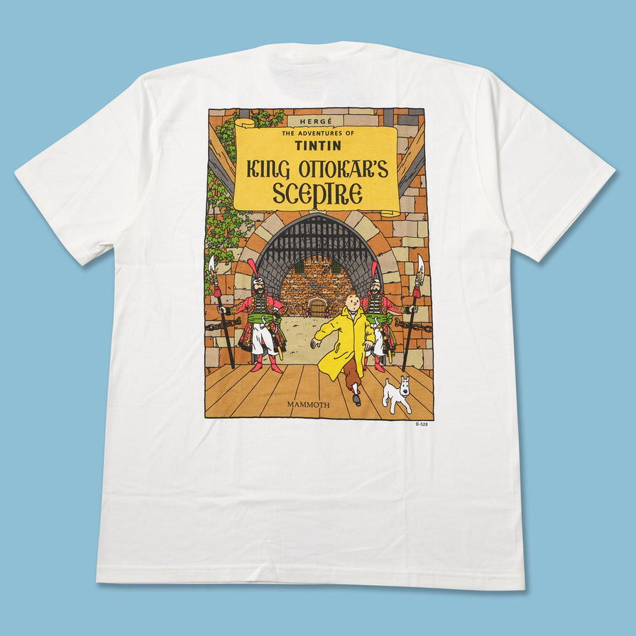 Vintage DS Tintin King Ottokar's Scepetre T-Shirt XLarge 