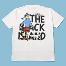 Vintage DS Tintin The Black Island T-Shirt Large 