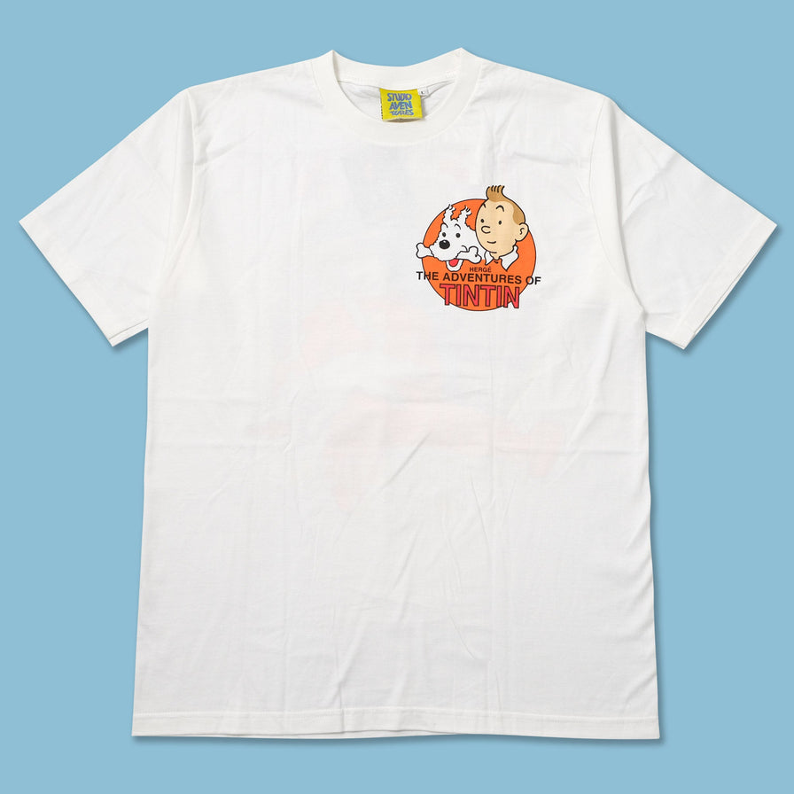 Vintage DS Tintin Destination Moon T-Shirt Large 