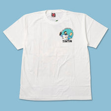 Vintage DS Tintin The Crab With The Golden Claws T-Shirt Large 