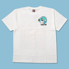Vintage DS Tintin The Crab With The Golden Claws T-Shirt Large 