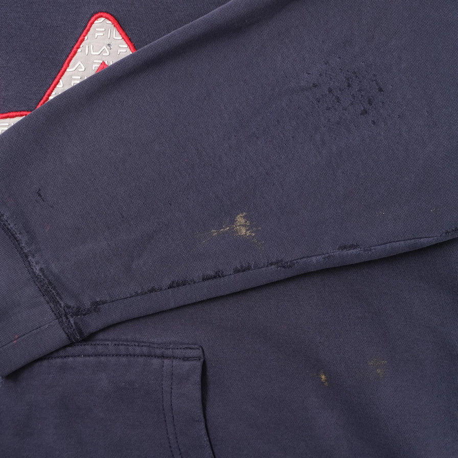 Vintage Fila Hoody Large 