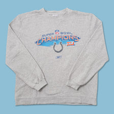 2007 Reebok Indianapolis Colts Super Bowl Sweater XLarge 