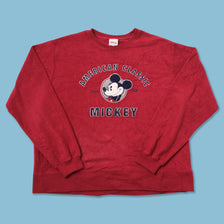 Vintage Mickey Mouse Fleece Large 