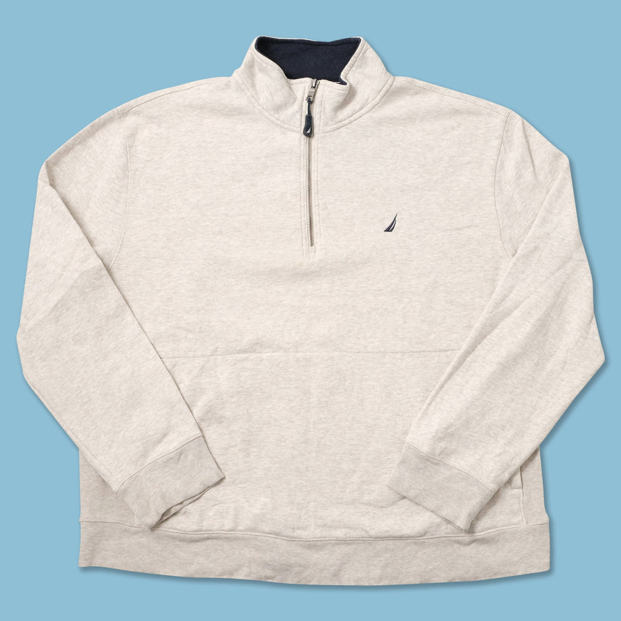 Vintage Nautica Q-Zip Sweater XLarge 