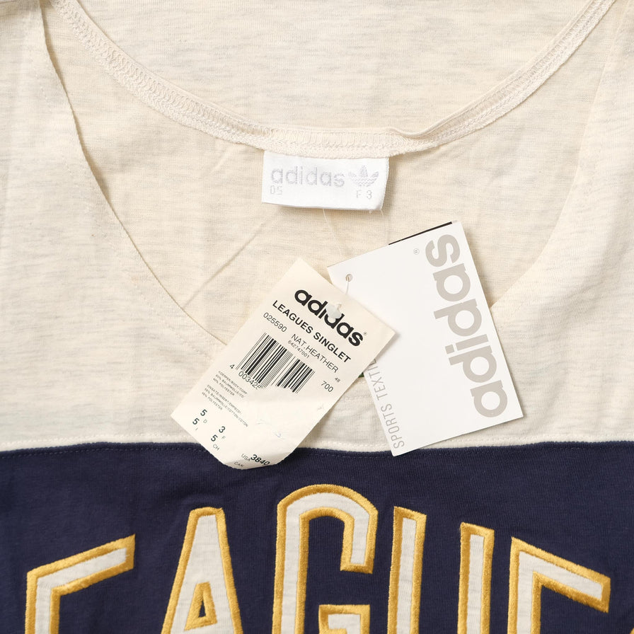 Vintage DS adidas Leagues Tank Top Small 