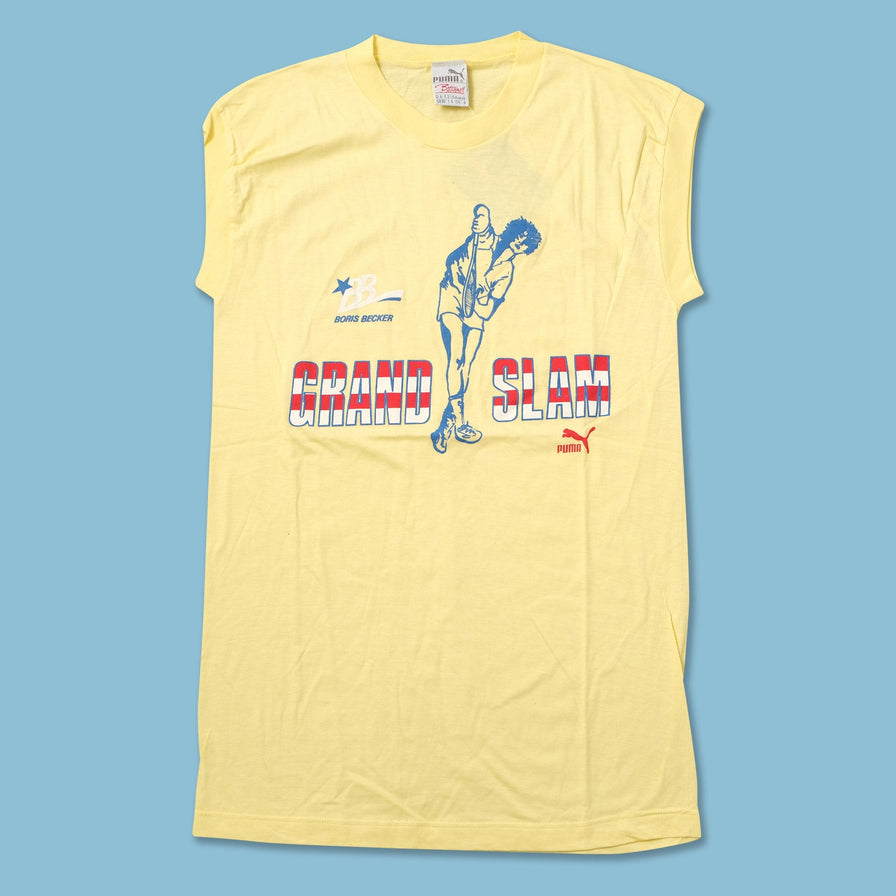 Vintage Puma Boris Becker Tank Top Small 