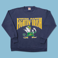 Vintage Notre Dame Sweater Large 