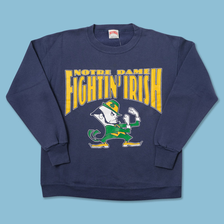 Vintage Notre Dame Sweater Large 