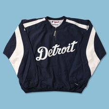 Vintage Detroit Tigers Windbreaker Large 