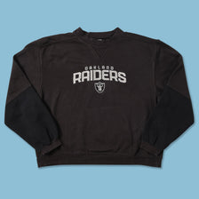 Vintage Reebok Oakland Raiders Sweater Large 