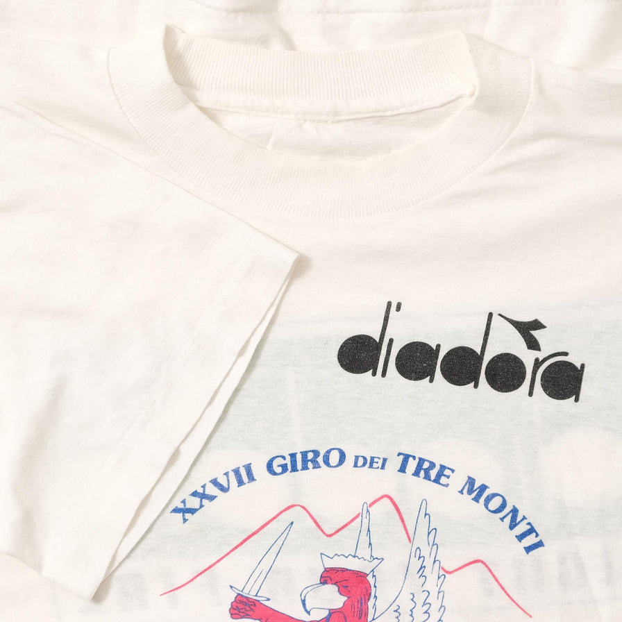 Vintage Diadora T-Shirt Large 