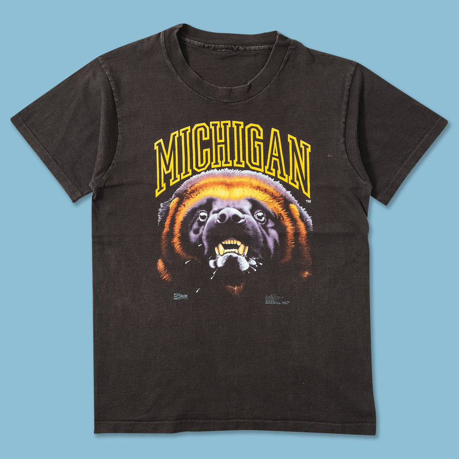 Vintage Salem Michigan Wolverines T-Shirt Medium 