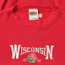 2000 Wisconsin Badgers Rose Bowl Sweater XLarge 