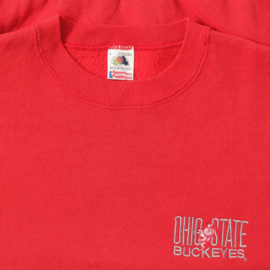 Vintage Ohio State Buckeyes Sweater Medium 