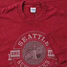 Vintage Salem Seattle Supersonics T-Shirt XXLarge 