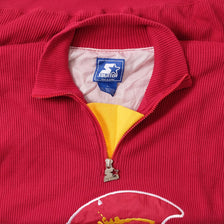 Vintage Starter Lined Q-Zip Pullover Large 
