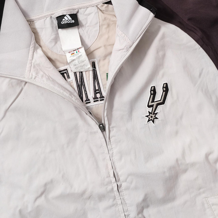adidas San Antonio Spurs Track Jacket Small 