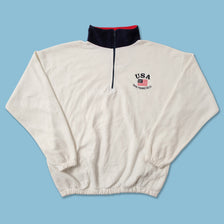 Vintage USA San Francisco Q-Zip Fleece XLarge 