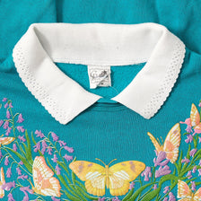 Vintage Alaska Nature Sweater Small 
