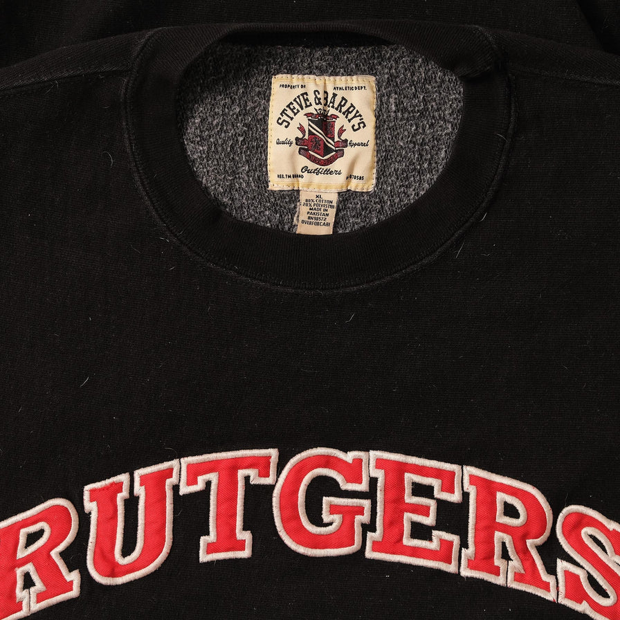 Vintage Rutgers Scarlet Knights Sweater XLarge 