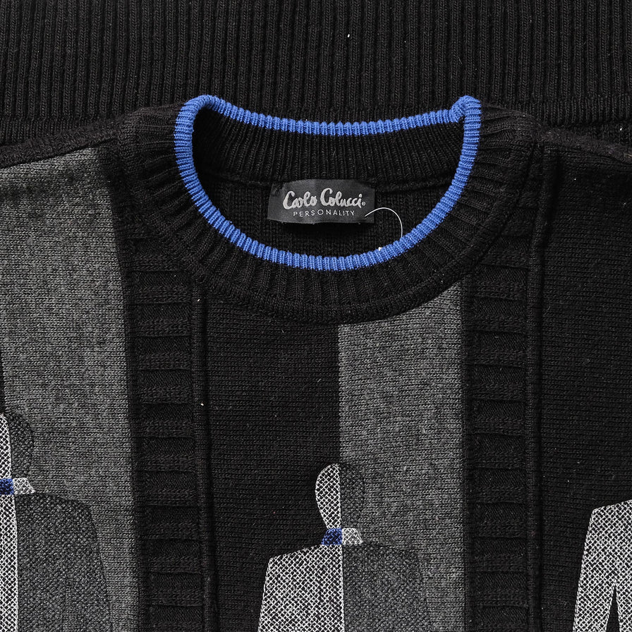 Vintage Carlo Colucci Knit Sweater Medium 