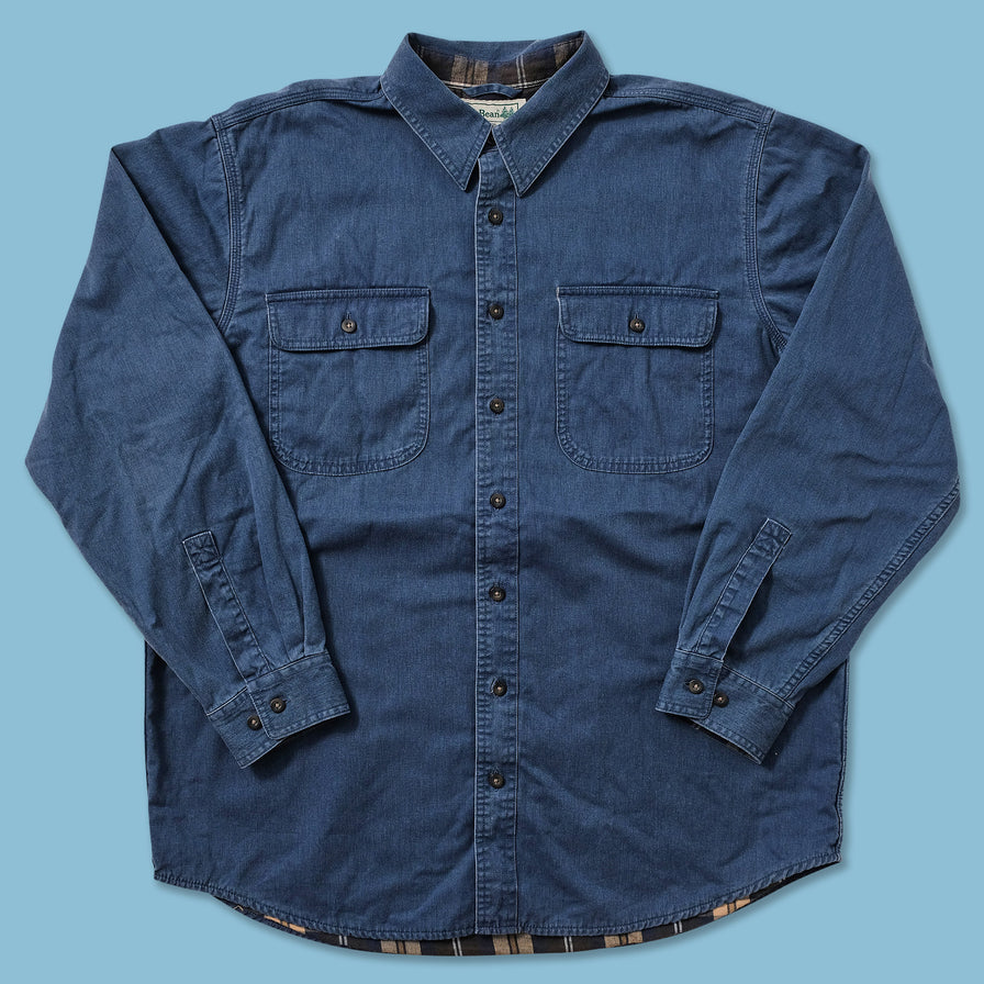 Vintage L.L. Bean Heavy Shirt Large 