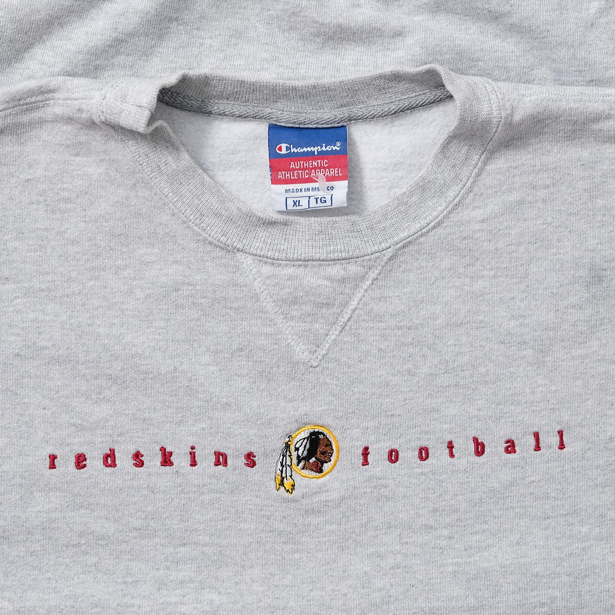 Vintage Champion Washington Football Sweater Large 