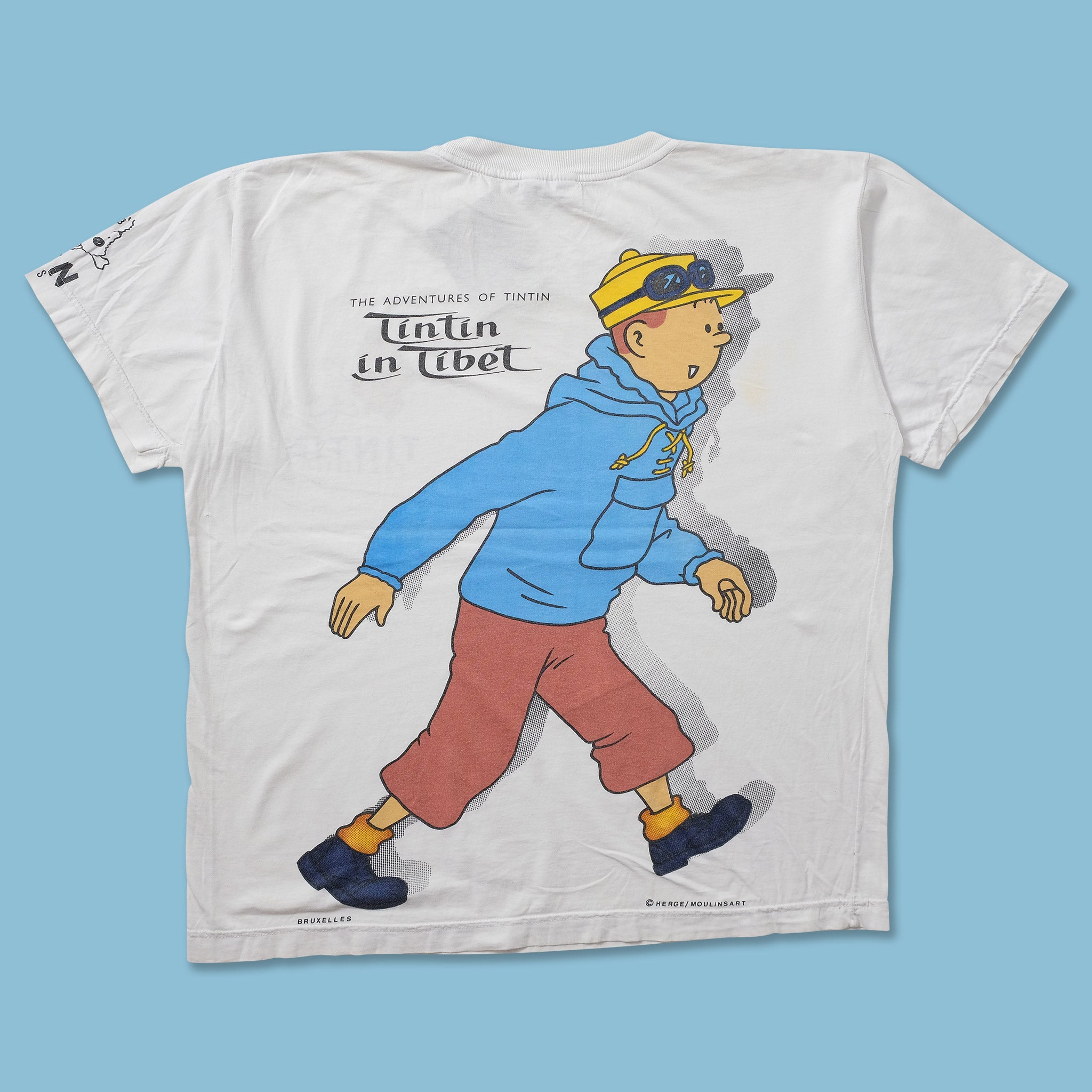 Tintin T-Shirt In Tibet Tintin T-Shirt In Tibet