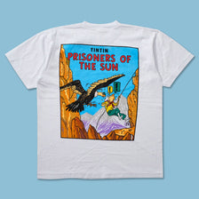Vintage Tin Tin Prisoners of the Sun T-Shirt Medium 