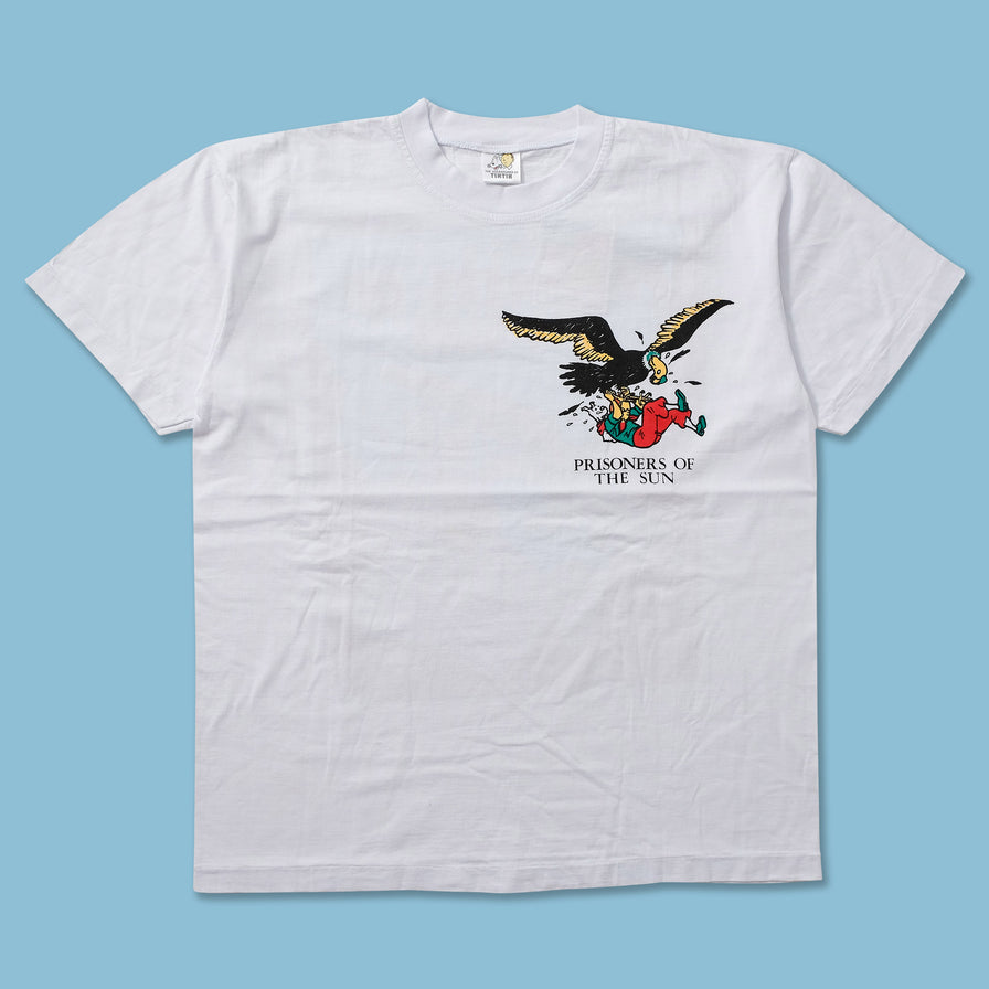 Vintage Tin Tin Prisoners of the Sun T-Shirt Medium 