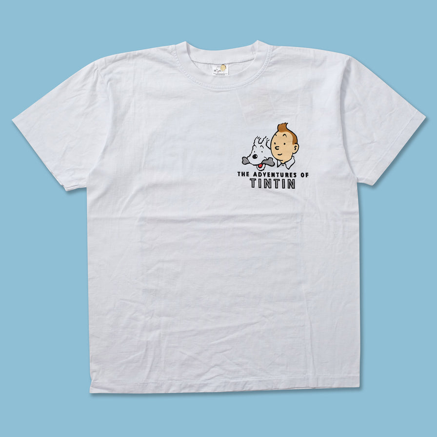 Vintage Tin Tin The Land of Black Gold T-Shirt Medium 