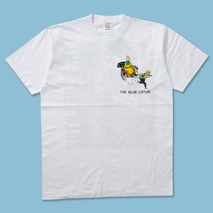 Vintage Tin Tin The Blue Lotus T-Shirt 