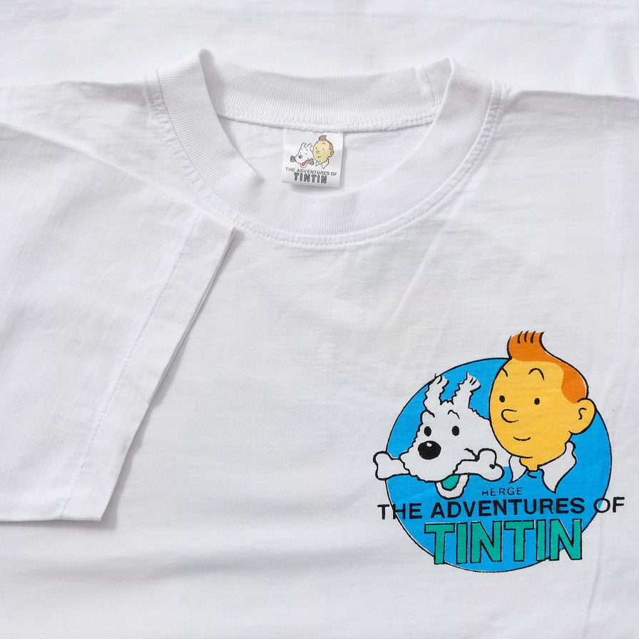 Vintage Tin Tin The Blue Lotus T-Shirt 