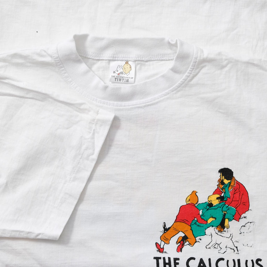 Vintage Tin Tin The Calculus Affair T-Shirt Medium 