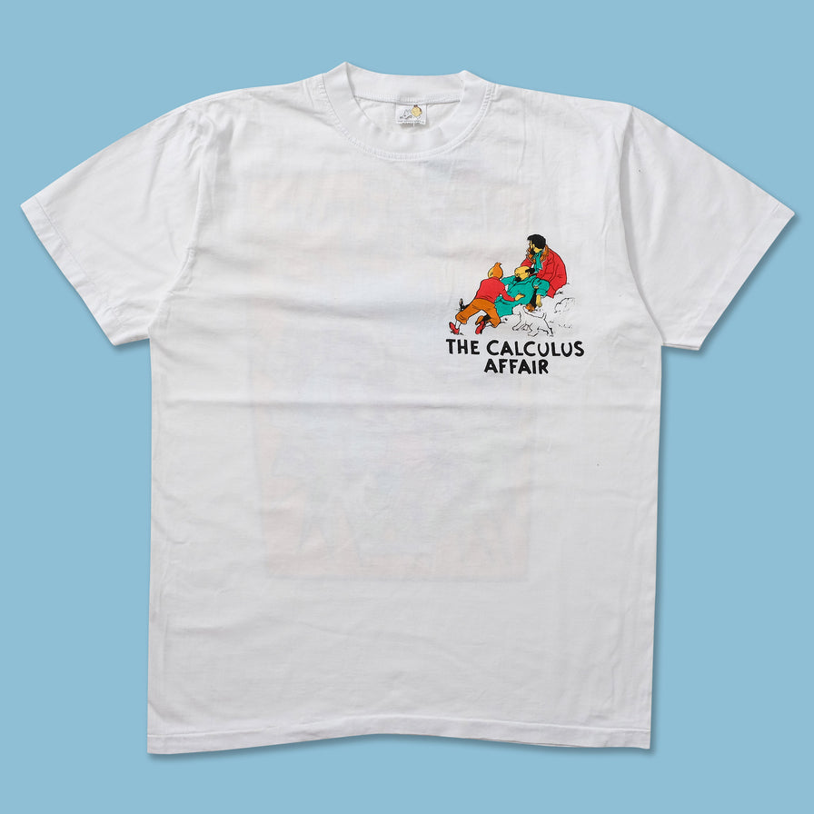Vintage Tin Tin The Calculus Affair T-Shirt Medium 
