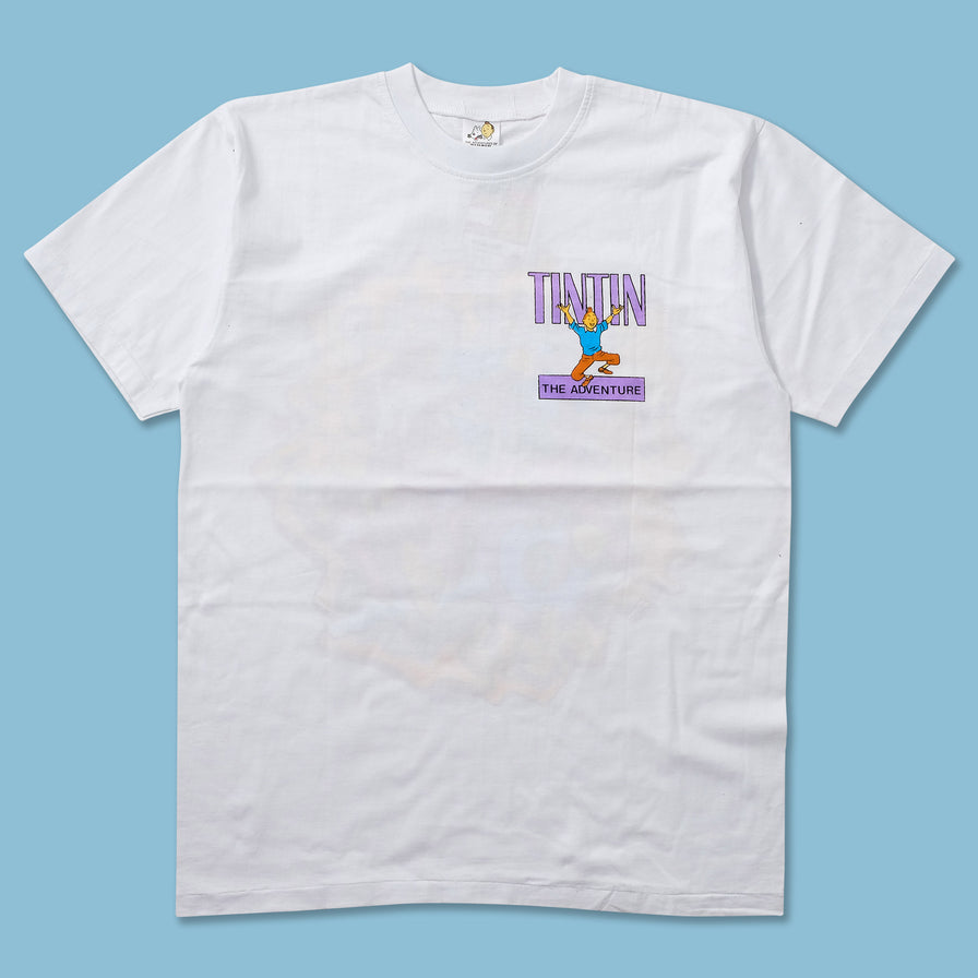 Vintage Tin Tin The Land of Black Gold T-Shirt Large 