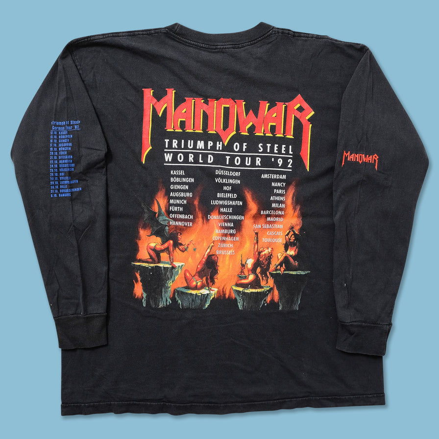 1992 Manowar Longsleeve XLarge 