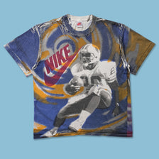 Vintage Nike Barry Sanders T-Shirt Medium 