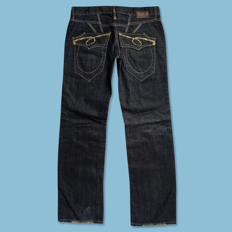 Y2K Denim Pants 32x34 - Double Double Vintage