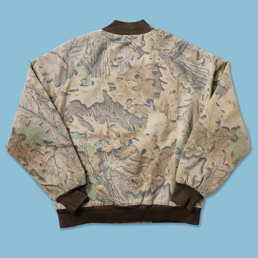 Vintage Real Tree Bomber Jacket Large - Double Double Vintage