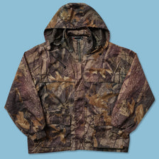 Real Tree Camo Light Jacket Large - Double Double Vintage